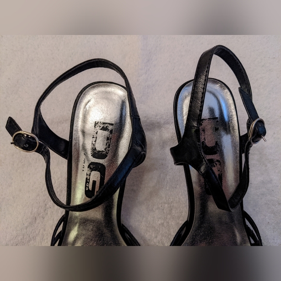 Vintage Fashion 3" Heel Sandals, Sparkle Embellished, Belt Tie, Women 7.5 - Picture 4 of 12